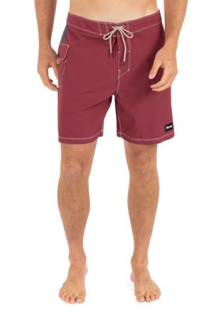 Hurley Built Thalia Boardshorts In Cherry Crimson