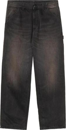 Carhartt Work in Progress OG Single Knee - Heren - Regular Fit Jeans - Zwart - XS - Katoen - Jeans