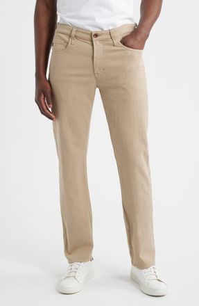 AG - Adriano Goldschmied Everett Slim Straight Leg Jeans in Cafe Con Leche at Nordstrom, Size 33 X 34