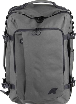 K-Way Green Salome Minimalist Nylon Backpack