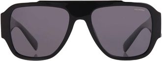 Versace Polarized Grey Navigator Mens Sunglasses VE4436U GB1/81 57
