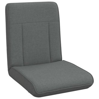 vidaXL Sill&oacute;n Ajustable Gris Oscuro Tela Vidaxl