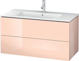 Duravit Duravit L-cube Mueble De Pared, Ancho 1020mm, Profundidad 481, 2 Cajones, Se Ajusta A Las Necesidades Del Cliente. Art&iacute;culo 233610, Color: Perla De Al