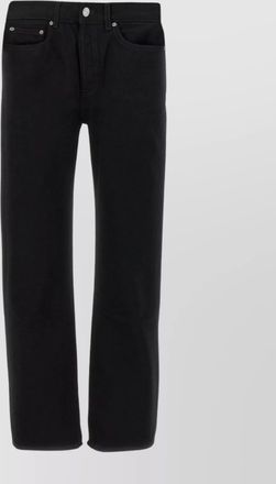 Palm Angels cotton denim trousers five pockets