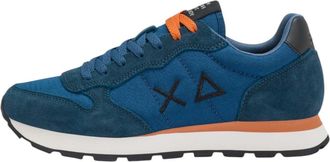 Sun 68 Z45101 Mens Low Sneakers Polyester, Medium Blue, 8.5 UK