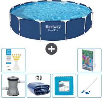 Bestway Piscina Bestway Steel Pro Redonda - 396x84 Cm - 7-piezas S319