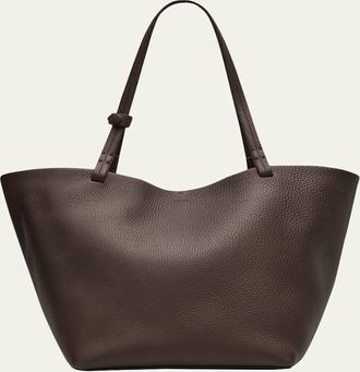 The Row Park Tote Three in Lux Grained Calfskin