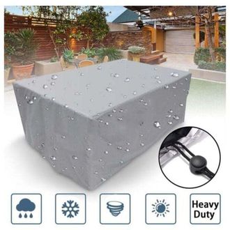 OEM Funda Protectora Rectangular Para Muebles De Jard&iacute;n, Fabricada En Poli&eacute;ster, Impermeable, A Prueba De Polvo Y Resistente A Los Rayos Uv, Para Sillas O