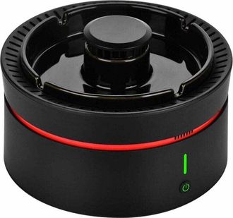 OEM Cenicero Inteligente Cenicero Purificador Multifuncional Mini Purificador De Aire Interior Prevenci&oacute;n De Humo De Segunda Mano Hogar Negro