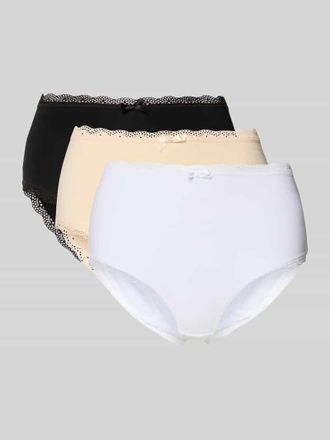 Dorina Slip aus Baumwoll-Mix im 3er-Pack Modell ESSENTIAL in Beige, Gr&ouml;&szlig;e XXL