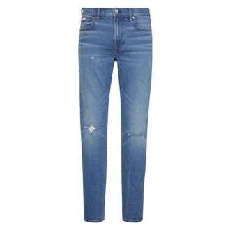 Calvin Klein Slim Fit Jeans, male, Blue, W28, Slim Tapered Jeans