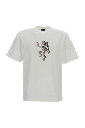 Paul Smith White Crew Neck T-Shirts