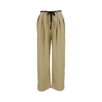 Barena Wide Trousers, female, Beige, Size: 2XS Wide Trousers