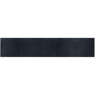 vidaXL Alfombra Rectangular Bamb&uacute; Gris 100x500 Cm Vidaxl