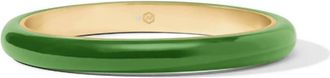 Julie Vos Womens Madison Statement Bangle In Palmetto Green