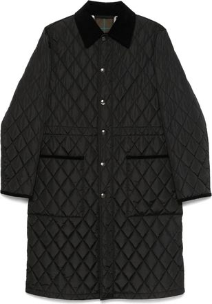 Burberry Parka trapuntato - Nero