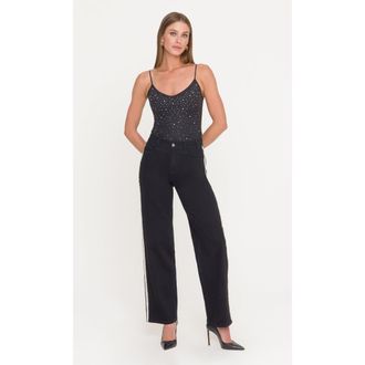 Generation Love Erika Crystal Jeans in Black at Nordstrom, Size 25 33