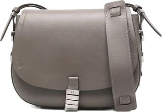 Pinko Borsa a tracolla con logo - Grigio