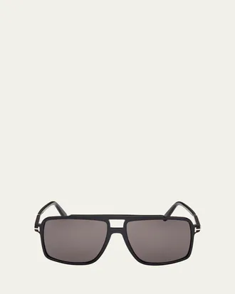 Tom Ford Kemp Aviator Sunglasses