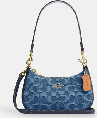 Coach Teri Mini Crossbody Bag In Signature Denim