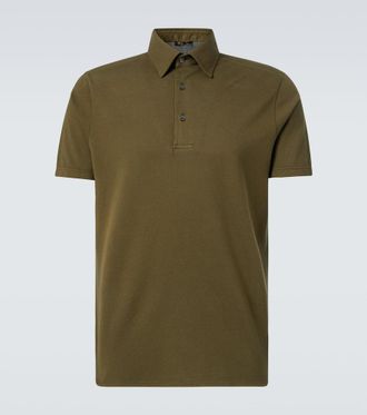 Loro Piana Cotton pique polo shirt