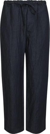 STUDIO NICHOLSON Sonny Broeken - Heren - Straight fit broeken - Blauw - S - Katoen - Broeken