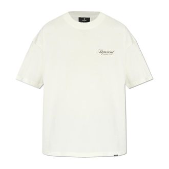 Represent Camiseta Owners Club Script - Tops - Hombre - Beige - M