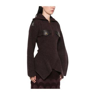 Zimmermann Valiant Utility Sweater - - Knitwear - Donna - Marrone - S