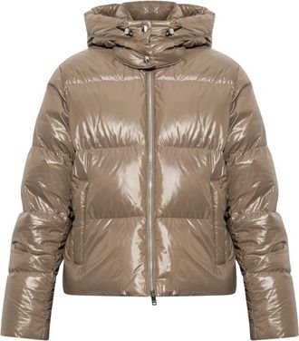 Moose Knuckles Moonstone Puffer Jacket - Jackets - Mujer - Marr&oacute;n - XL