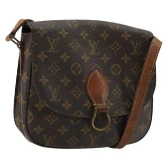 Louis Vuitton Pre-owned Cross Body Bags, female, Brown, Size: ONE SIZE Pre-owned Vintage Monogram Shoulder Bag