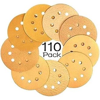 OEM Discos De Lijado, Papel Abrasivo Para Lijadoras Orbitales Aleatorias, 125 Mm, 8 Orificios, Discos Abrasivos De Grano 60/80/100/120/150/180/240/320/400