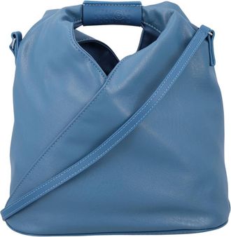 Maison Margiela Japanse Crossbody Tas - Dames - Schoudertassen - Blauw - ONE Size - Leer - Tassen