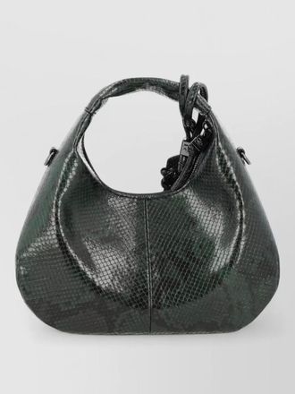 Ganni hobo mini recycled polyester shoulder bag