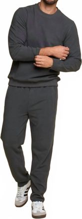 Fundamental Coast Maverick Crew Top In Smoke