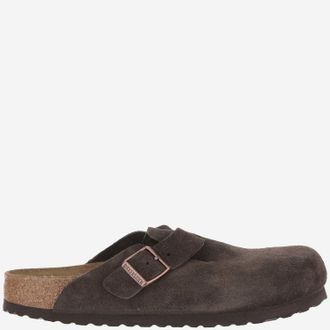 Birkenstock Boston leren klompen