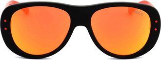 MINIONS MIN22046 SBLA Mens Sunglasses Black Size 51
