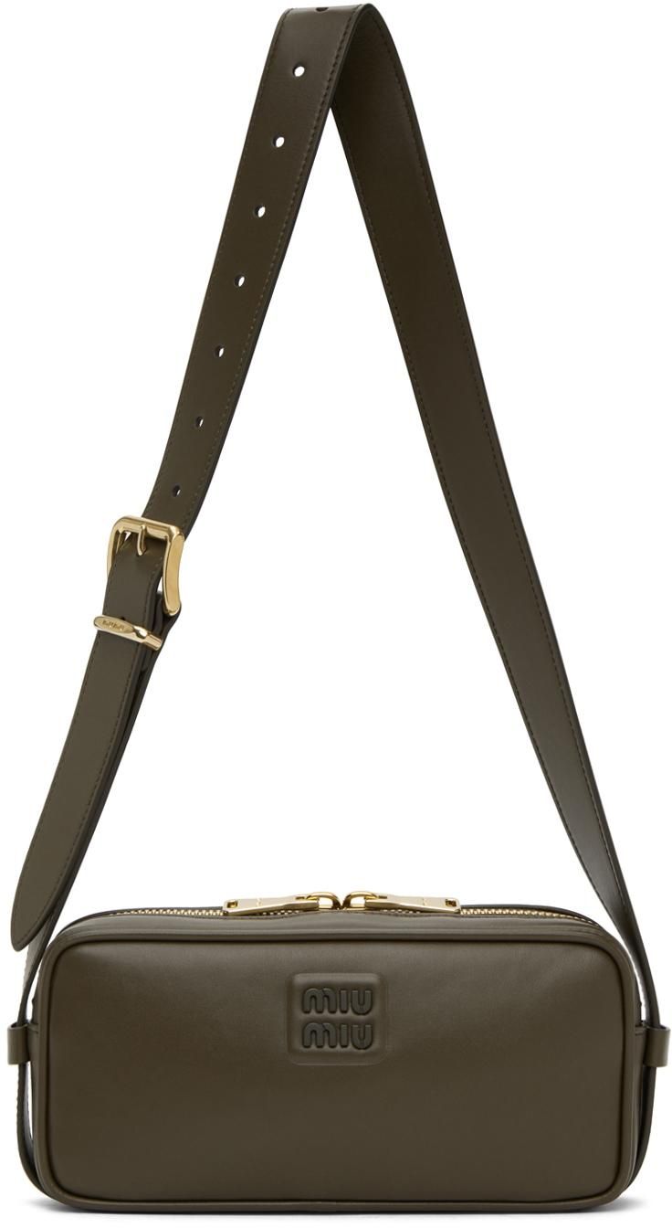 miu miu★SALE★5NG010 Miu Miu MU 56ZS L (56 - 17) with Grey lenses and Gold frame