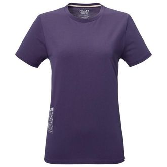 Millet Chamonix Flower S/S T-Shirt f&uuml;r Damen | blau