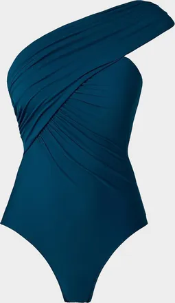 Magic Suit By Miraclesuit Goddess Ruched Wrap-Front One-Piece Swimsuit