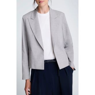 Kenneth Cole Peak Lapel Jacket in Light Heather Grey at Nordstrom Rack, Size Medium