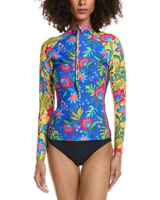 Johnny Was Rumba Mix Surf Shirt