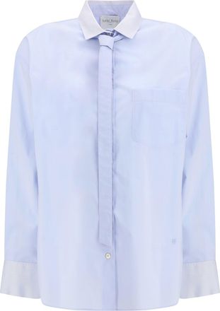 Forte_Forte Forte_Forte Oversized Cotton Poplin Shirt