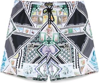 Camilla Costume da bagno con stampa grafica - Nero