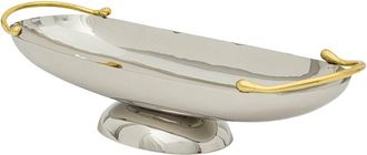 Godinger Droplet Oval Dish With Base