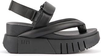 United Nude Delta Tong - Dames - Sleehakken - Zwart - 38 EU - Leer - Schoenen