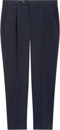 Pantaloni Torino Pantaloni Union in lana deluxe - Heren - Nette broeken - Blauw - 3XL - Wol - Broeken