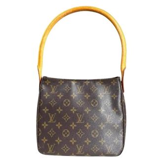 Louis Vuitton Pre-owned Shoulder Bags, female, Brown, Size: ONE SIZE Pre-owned Vintage Monogram Canvas Shoulder Bag