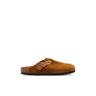 Birkenstock Boston Braided Slides - female - Birkenstock - Mules - Brown - 3 UK - Shoes