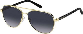 Marc Jacobs Aviator Sunglasses - Gold