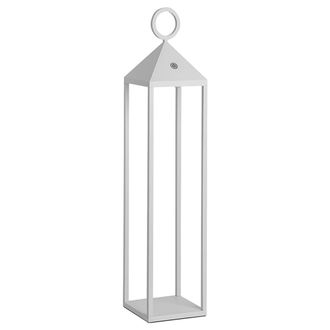 Rossini Illuminazione L&aacute;mpara de mesa led de aluminio blanco 67cm 2,2w rossini illuminazione